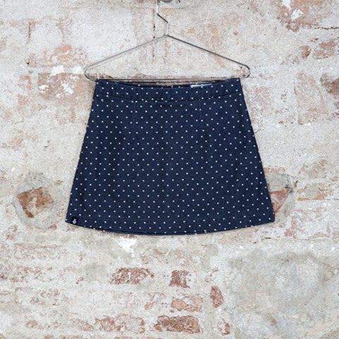 Falda topos navy