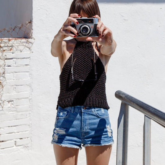 Denim short