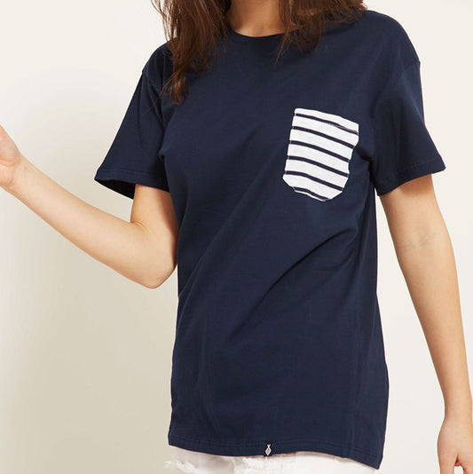 Camiseta oversize sailor pocket